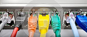 Network Switch with cables