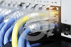 Ethernet Network Concept.