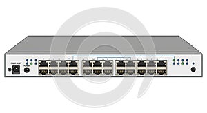 Network Switch Illustration