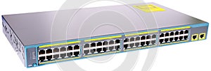 Network switch isometric view