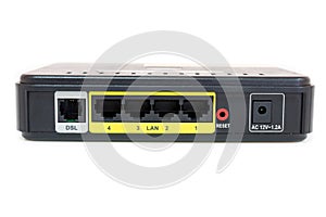 Network switch mount port for connect network