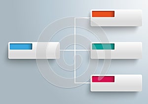 Network Symbol Infographic 4 Tabs