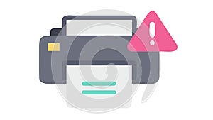 Network Topology or Data Flow Diagram Icon, vector design Generative AI