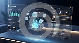 Distributed Computing Network - Modern IT Architecture with Low-Latency Processing