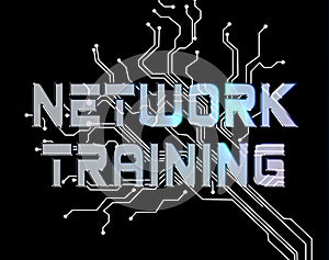 Network Training Represents Global Communications And Computer