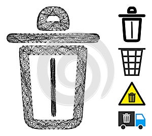 Network Trash Vector Mesh
