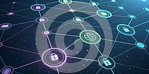 Cybersecurity: A Global Network of Data Protection. Secure your future, today