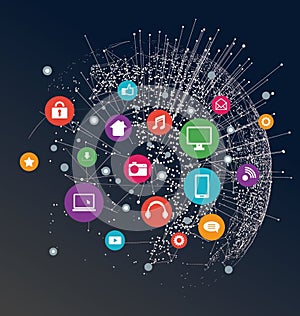 Network world,blockchain,Internet of Things photo