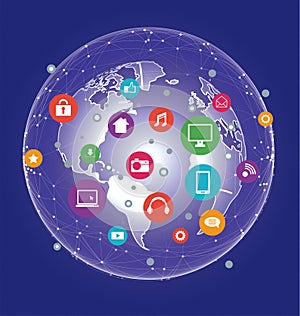 Network world,blockchain,Internet of Things photo