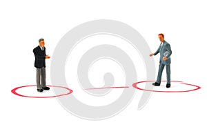 Networking business people