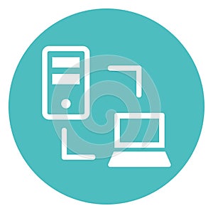 Networking  Isolated Vector icon easily edit or modify