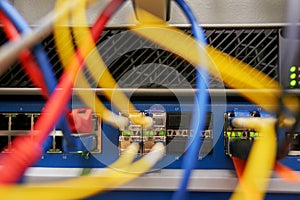 networkplugs in a data center