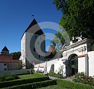 Neuburg Castle on the Inn River