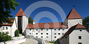 Neuburg Castle on the Inn River