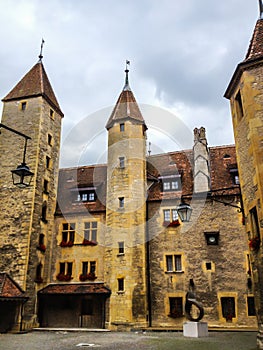The Neuchatel castle, dated back to 12th century, is a Swiss heritage site of national significance