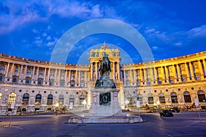 The Neue Burg at Hofburg