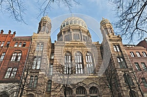 The Neue Synagoge at Berlin, Germany photo