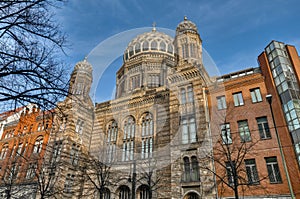 The Neue Synagoge at Berlin, Germany