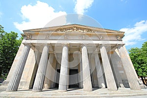 Neue Wache historical building Berlin Germany