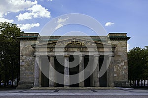 Neue Wache historical building Berlin Germany