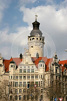 Neues Rathaus in Leipzig