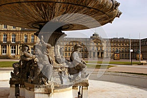 Neues Schloss in Stuttgart photo