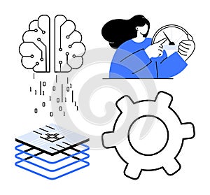 Artificial Intelligence Concepts With Neural Network, Data Processing, Automation, and Performance Analysis