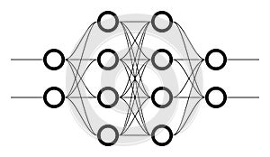 Neural net. Neuron network.