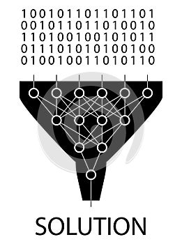 Neural net. Neuron network.