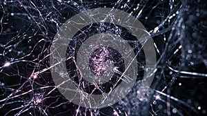 Neural Network Abstract: Artificial Intelligence, Data Science Concept