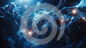 Neural Network Activity - Abstract Brain Connections