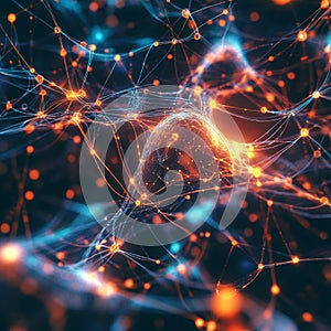 Neural Network Algorithm Viz, Complex Data Structures, Ai Abstract Design, Future Tech