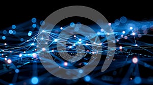 Neural Network Artificial Intelligence Data Connection