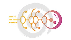 Neural Network Connection, AI Machine Learning, vector design Generative AI