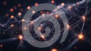 Neural network connection structure