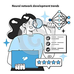 Neural network development trends. Self-learning computing system