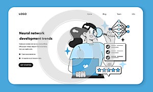 Neural network development trends. Self-learning computing system