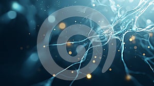 Neural network dynamic effect background image