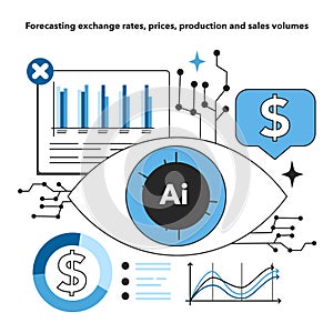 Neural network in forecasting exchange rates, prices, production
