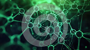 Neural network forming intricate connections and processing data