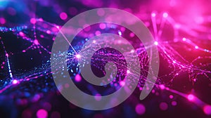 Neural network forming intricate connections and transmitting data