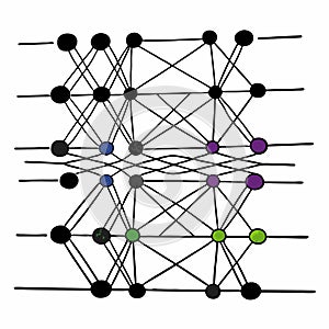 Neural Network Patterns . Unlocking the Blueprint of Artificial Intelligence photo