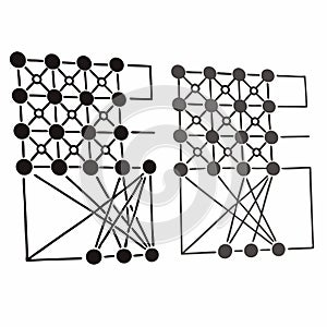 Neural Network Patterns . Unlocking the Blueprint of Artificial Intelligence photo