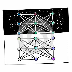 Neural Network Patterns . Unlocking the Blueprint of Artificial Intelligence photo