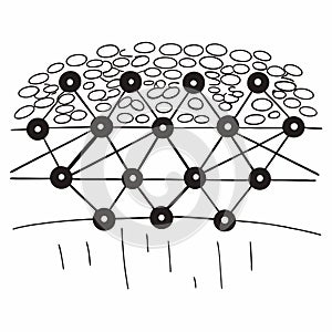 Neural Network Patterns . Unlocking the Blueprint of Artificial Intelligence photo