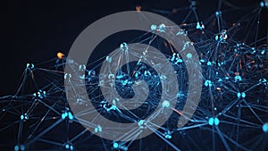 Neural Network Plexus Abstract Background