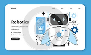 Neural network in robotics. Self-learning computing system processing