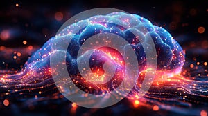 Neural Network Visualization in 3D Brain Model Generative AI