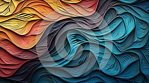 neural pattern, abstract colorful background