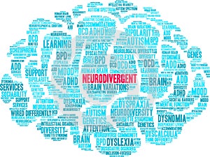 Neurodivergent Word Cloud photo